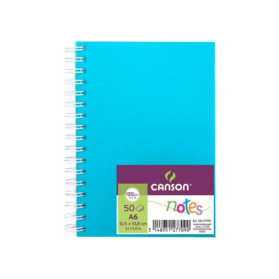 Cuaderno Dibujo Canson Notes A6 50 Hojas 120gms  8
