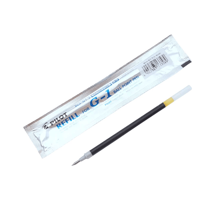 Repuesto Lápiz Gel Color Azul G-1 Pilot 0.5mm 7