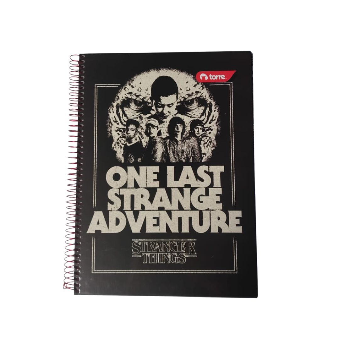 Cuaderno 3 Materias Stranger Things Tamaño Carta 150hjs 1
