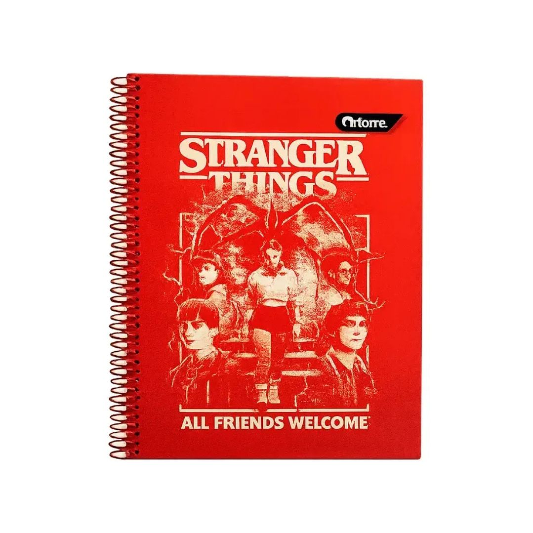 Cuaderno 3 Materias Stranger Things Tamaño Carta 150hjs 3