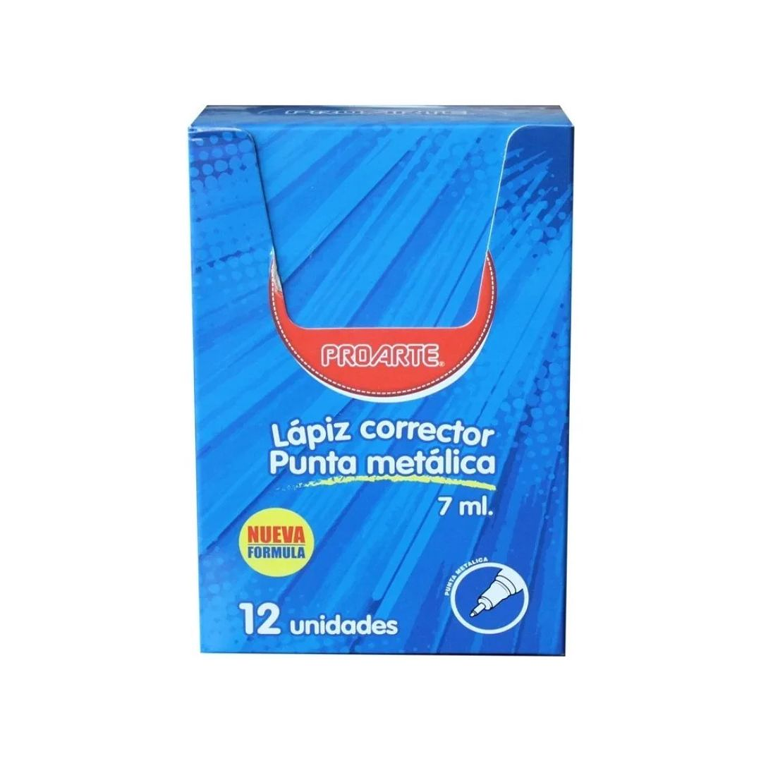 Lápiz Corrector Pro arte Caja x 12 Unidades 4
