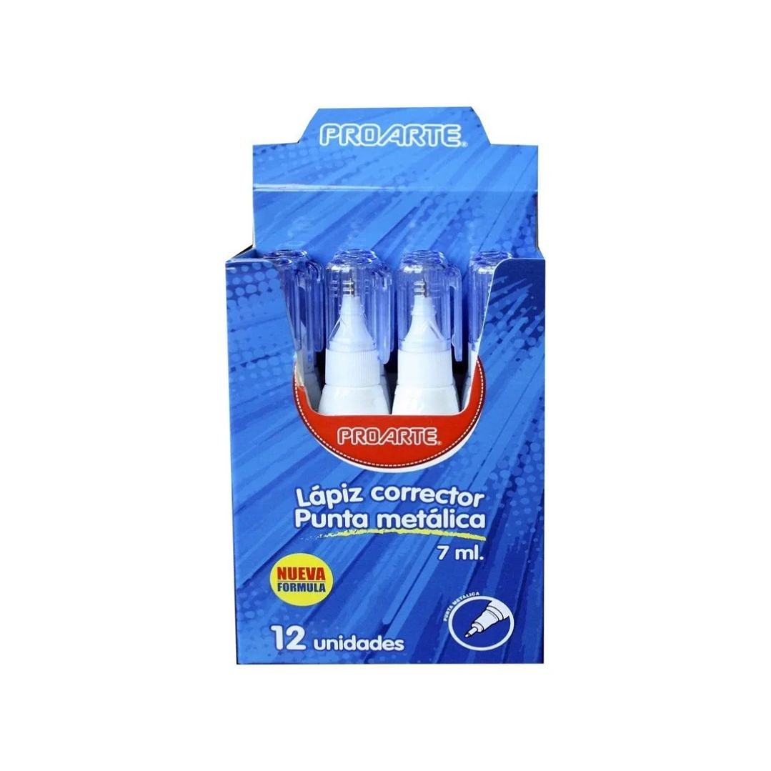Lápiz Corrector Pro arte Caja x 12 Unidades 1