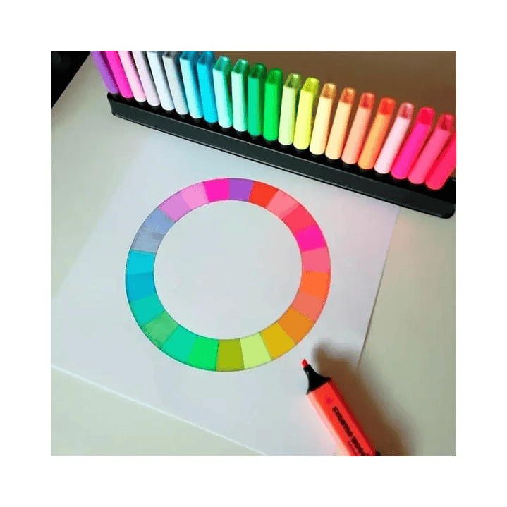 Pack 2 Destacadores Stabilo Boss 23 Colores + Base 7