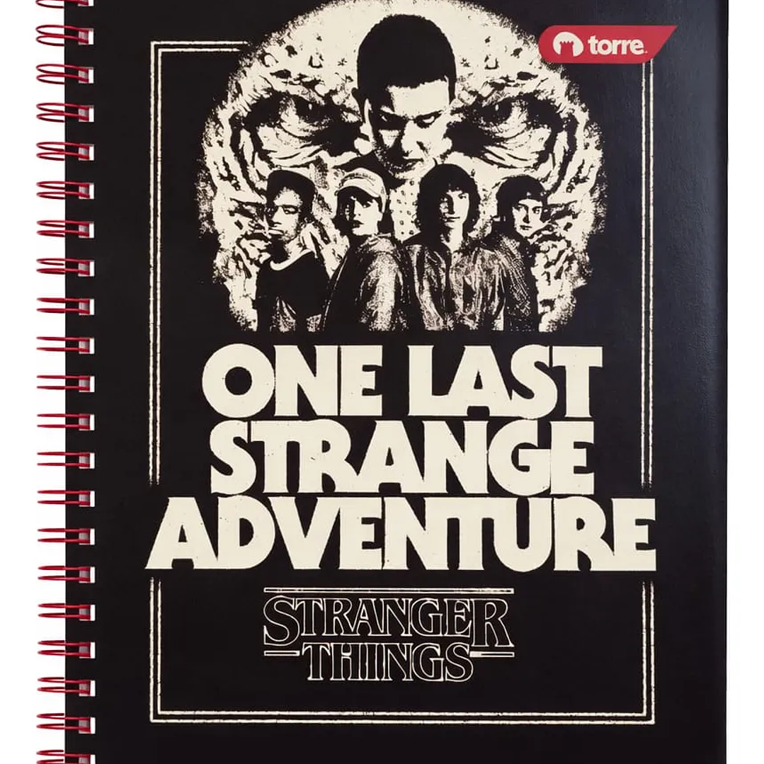 Pack 10 Cuaderno Universitario Stranger Things Torre 7mm 100h 6