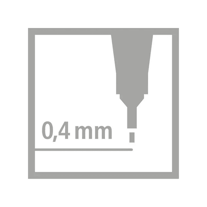 Tiralíneas Stabilo Fineliner Point 88 - 0,4 mm Set 25 Colores 3