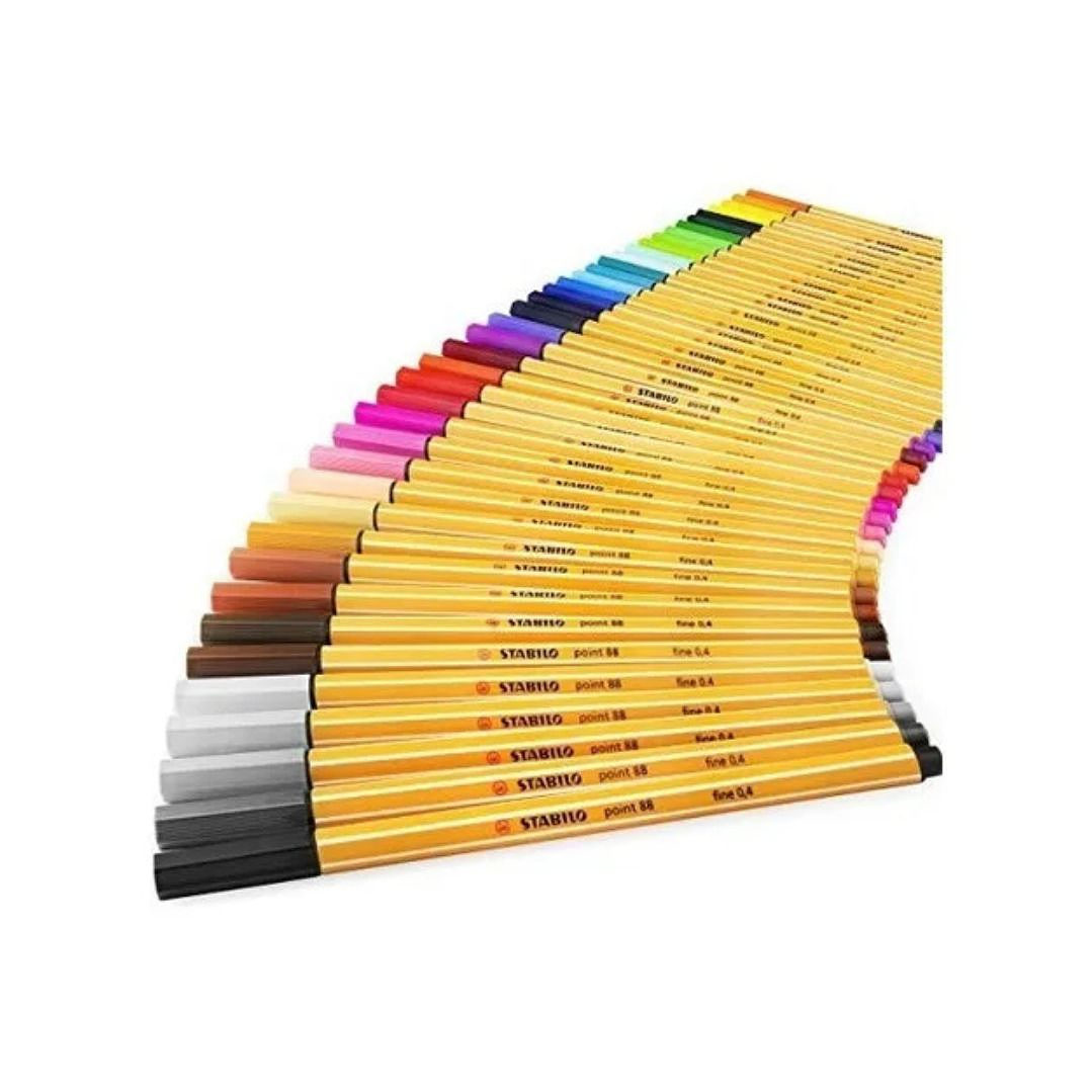 Tiralíneas Stabilo Fineliner Point 88 - 0,4 mm Set 25 Colores 6