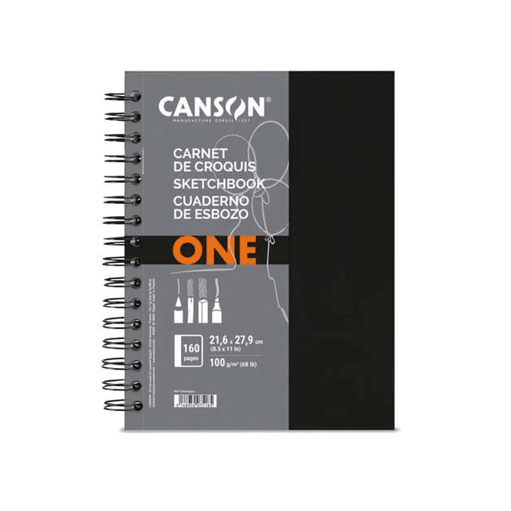 Libreta Canson Art Book One Anillada 27,9x21,6cm 100 g/m² 1