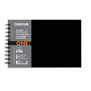 Libreta Canson Art Book One Anillada 21,6x14cm 100 g/m²