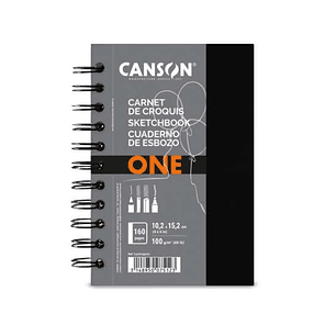 Libreta Canson Art Book One Anillada 10,2x15,2cm 100 g/m²