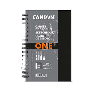 Libreta Canson Art Book One Anillada 14x21,6cm 100 g/m²