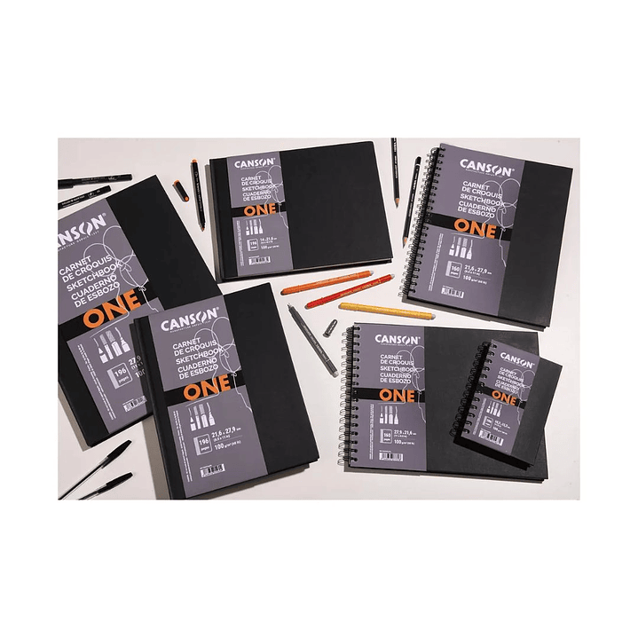 Libreta Canson Art Book One 21,6x14cm 100 g/m² 3