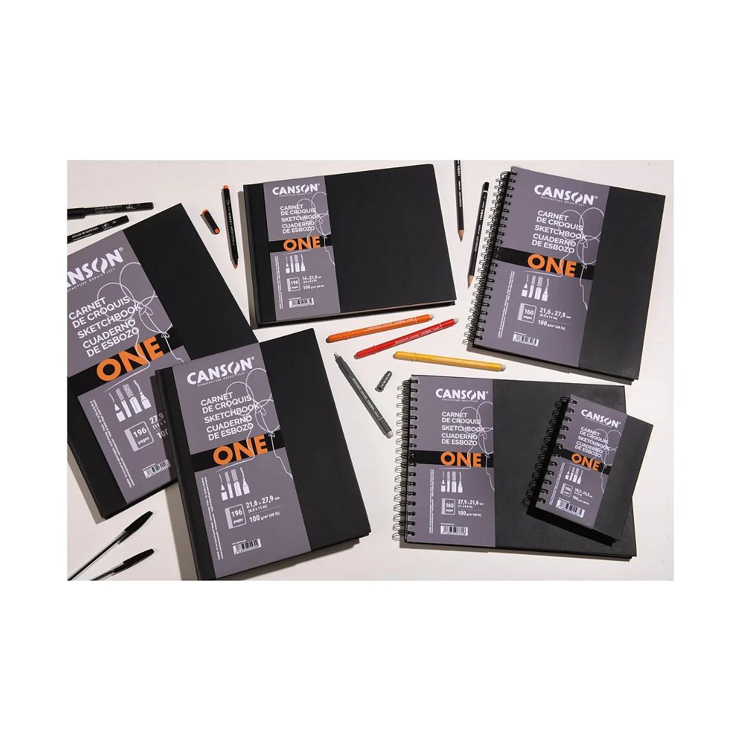 Libreta Canson Art Book One Anillada 27,9x21,6cm 100 g/m² 4