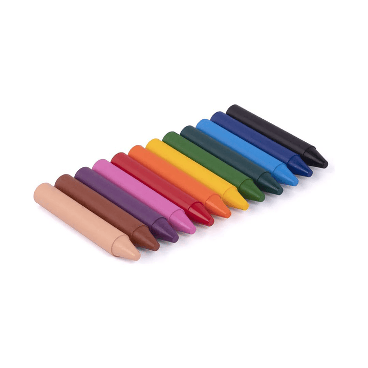 Lápices de Cera Crayones Jumbo JOVI x 24 Und. 2