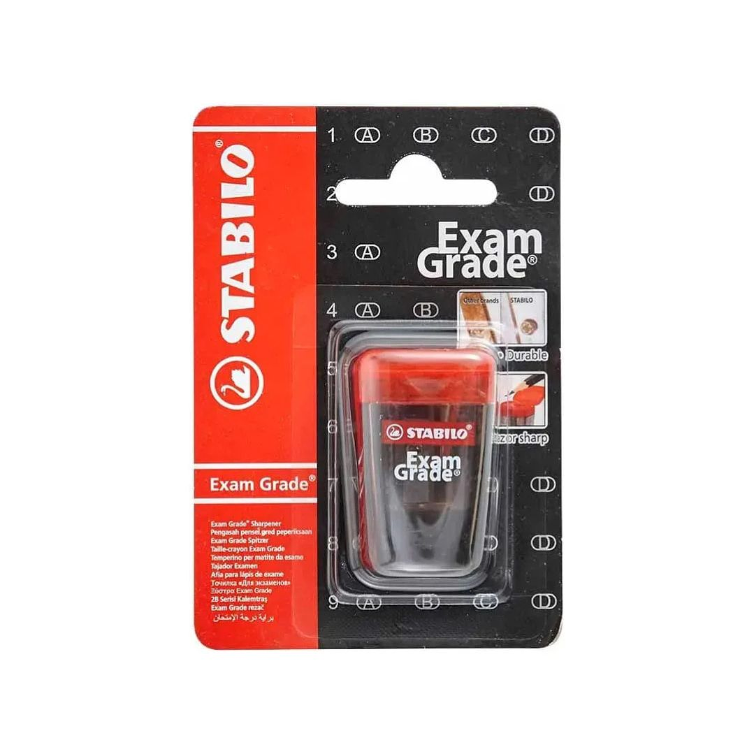 Sacapuntas Con Depósito Hoja Acero Stabilo Exam Grade 1