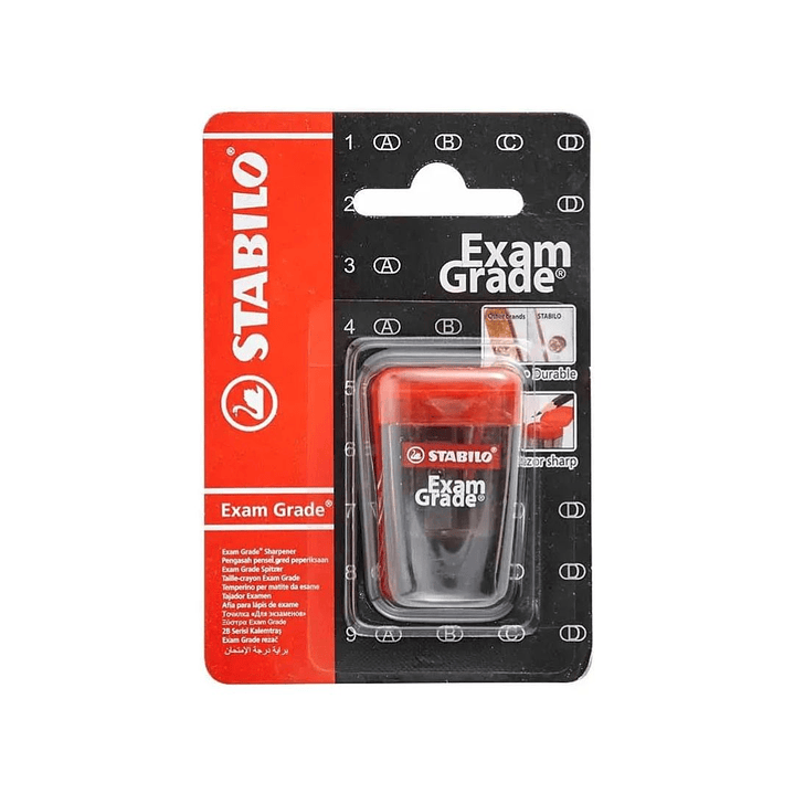 Sacapuntas Con Depósito Hoja Acero Stabilo Exam Grade 1