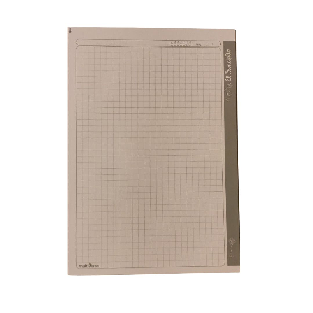 Cuadernos El Principito Carta (grande) 7mm 120hojas 6