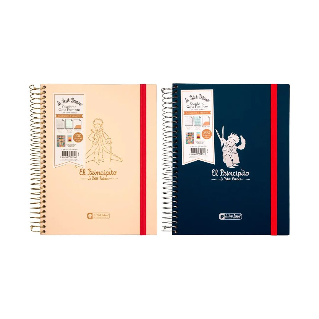 Cuaderno El Principito Premium Carta 200 Hojas 7mm 5