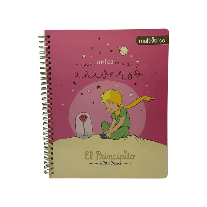 Pack 10 Cuaderno Universitario El Principito Tapa Dura 7mm 4