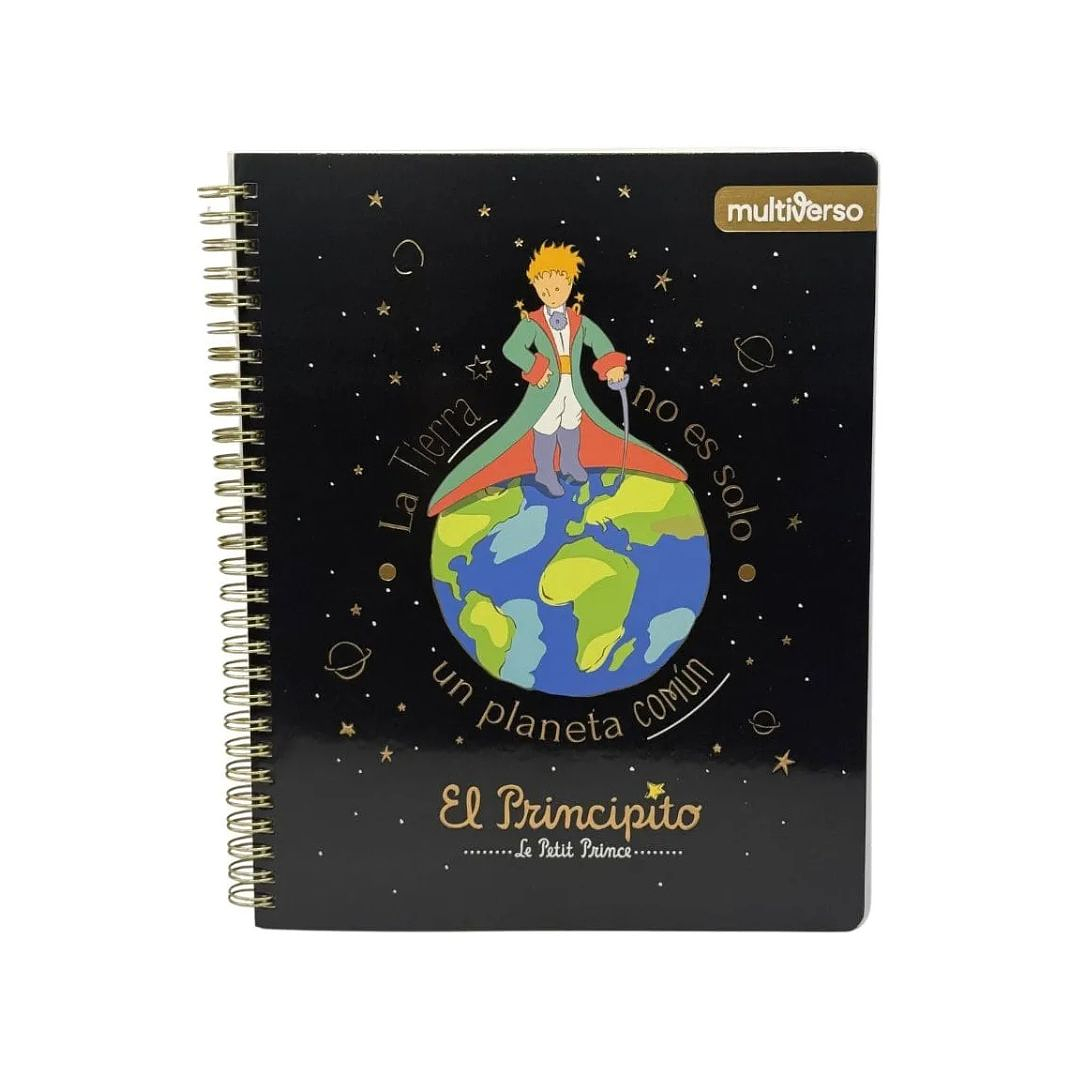 Pack 10 Cuaderno Universitario El Principito Tapa Dura 7mm 8