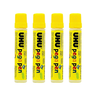 Pack 4 Pegamentos Uhu Pega Pen 50 ml
