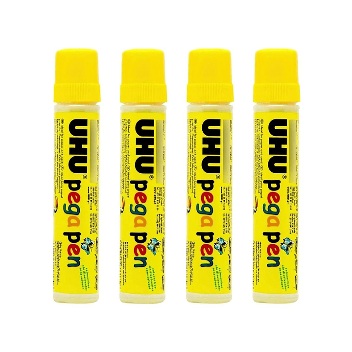 Pack 4 Pegamentos Uhu Pega Pen 50 ml 1