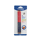 Lápices Bicolor Rojo-Azul Hexagonal Medium Lyra 3u. - Miniatura 1