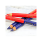 Lápices Bicolor Rojo-Azul Hexagonal Medium Lyra 3u. - Miniatura 2
