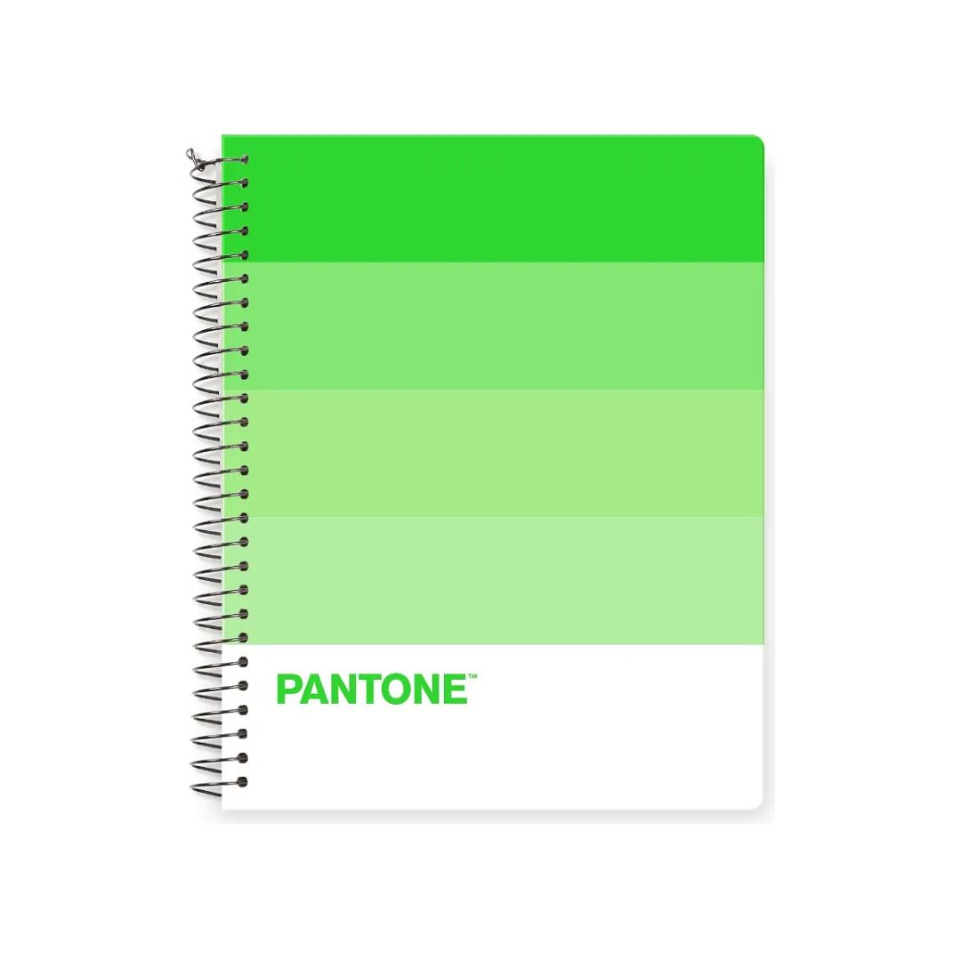 Pack 5 Cuadernos Medio Oficio Pantonera 150 Hojas 5mm 4