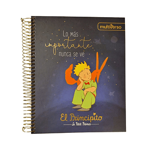 Pack 5 Cuadernos Medio Oficio El Principito 150 Hojas 5mm