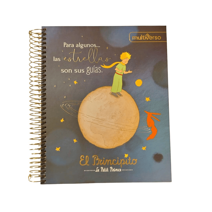 Pack 5 Cuadernos Medio Oficio El Principito 150 Hojas 5mm 4