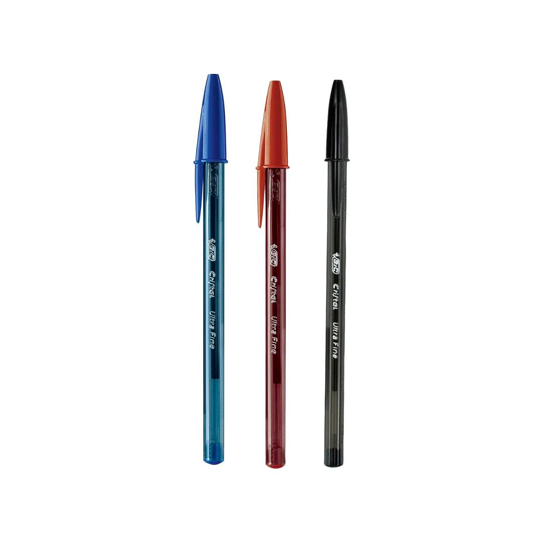 Lapices Bic Ultra Fino 0.7mm Caja 12 unidades Azul 6