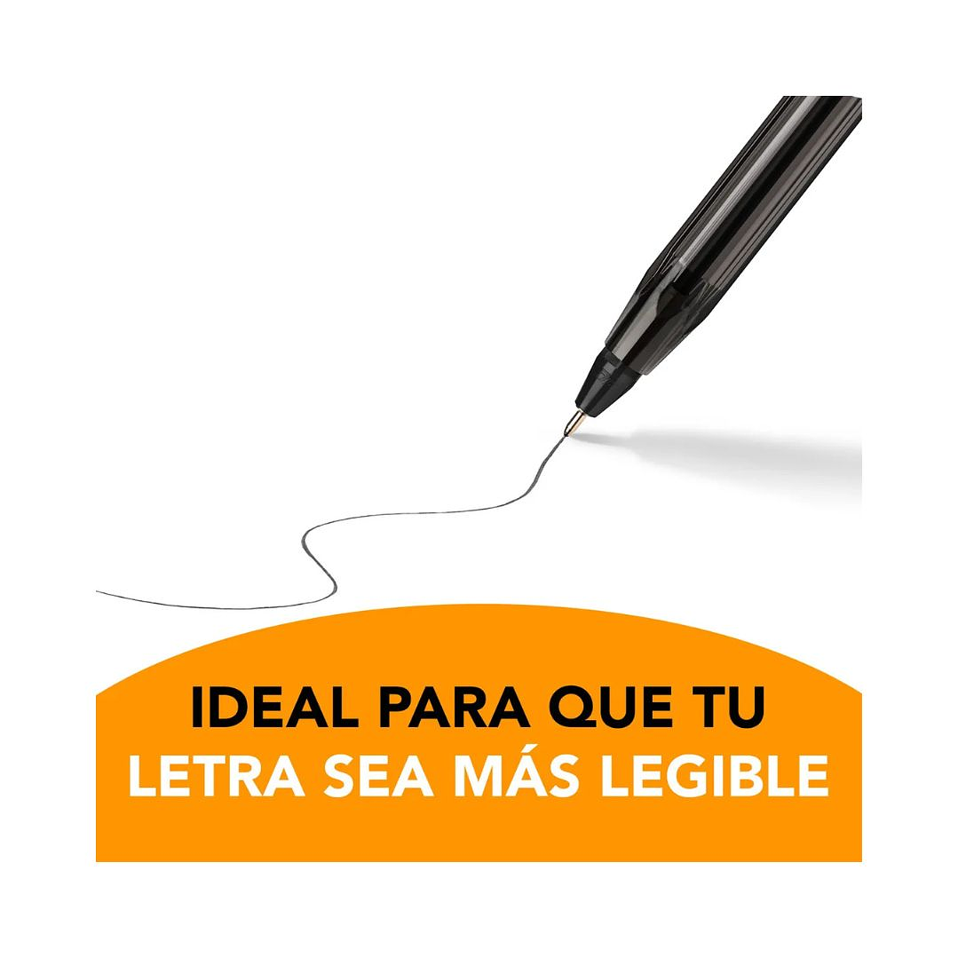 Lapices Bic Ultra Fino 0.7mm Caja 12 unidades Negro 3