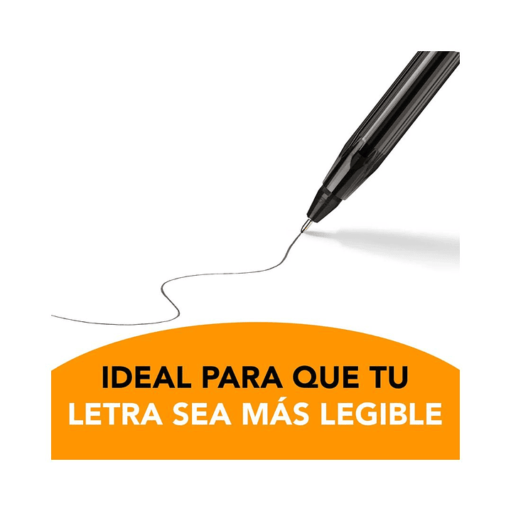 Lapices Bic Ultra Fino 0.7mm Caja 12 unidades Negro 3