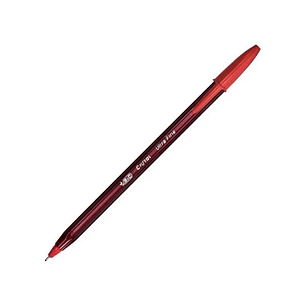 Lapices Bic Ultra Fino 0.7mm Caja 12 unidades Rojo