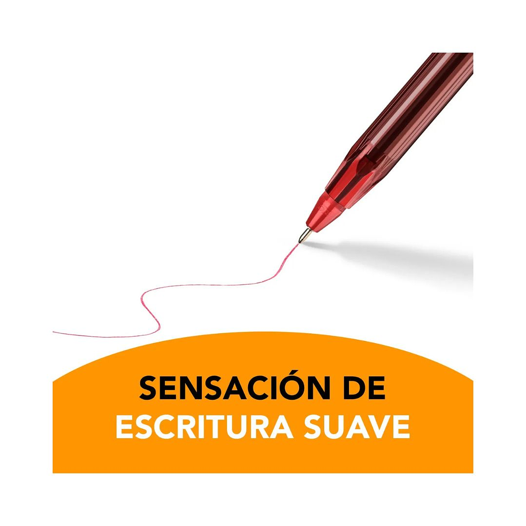 Lapices Bic Ultra Fino 0.7mm Caja 12 unidades Rojo 6