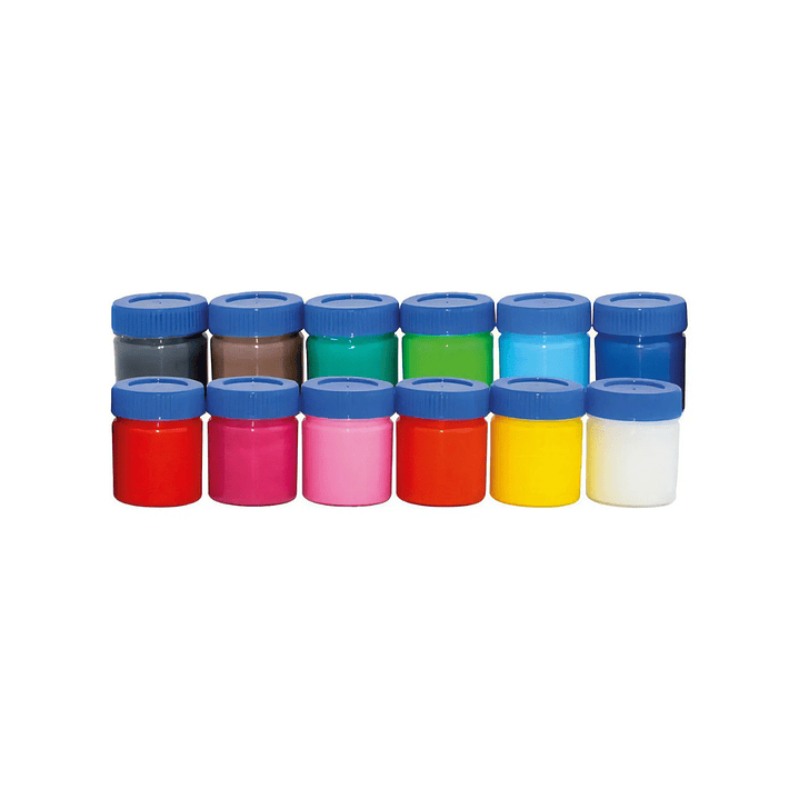 Témpera Guache Giotto 12 Colores 15ml  3