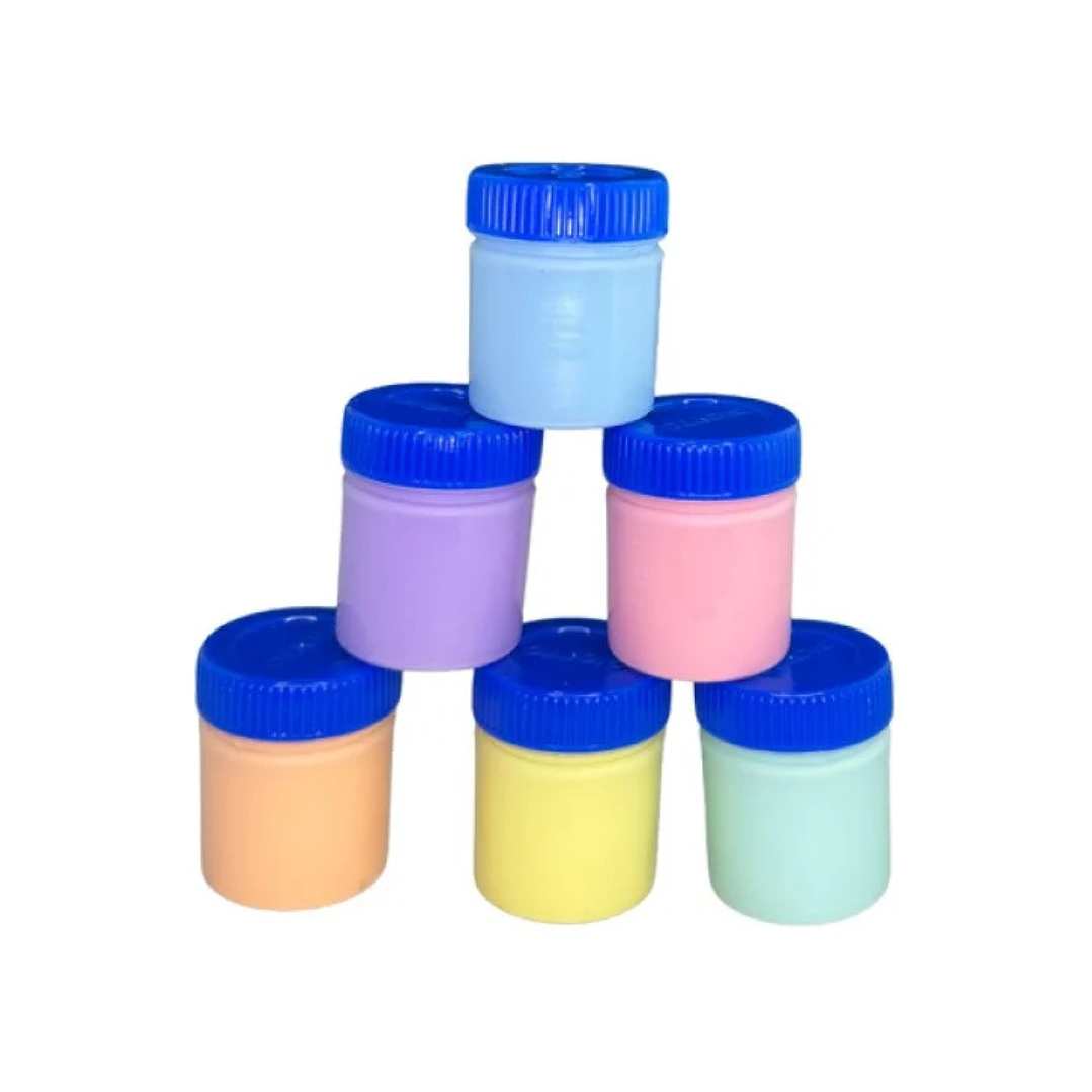 Tempera Guache Giotto Candy Collection 6 Colores Pasteles 3