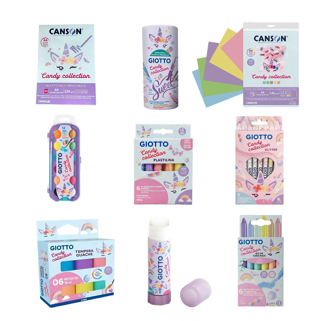 Pack Giotto Candy Collection 9 Productos  1