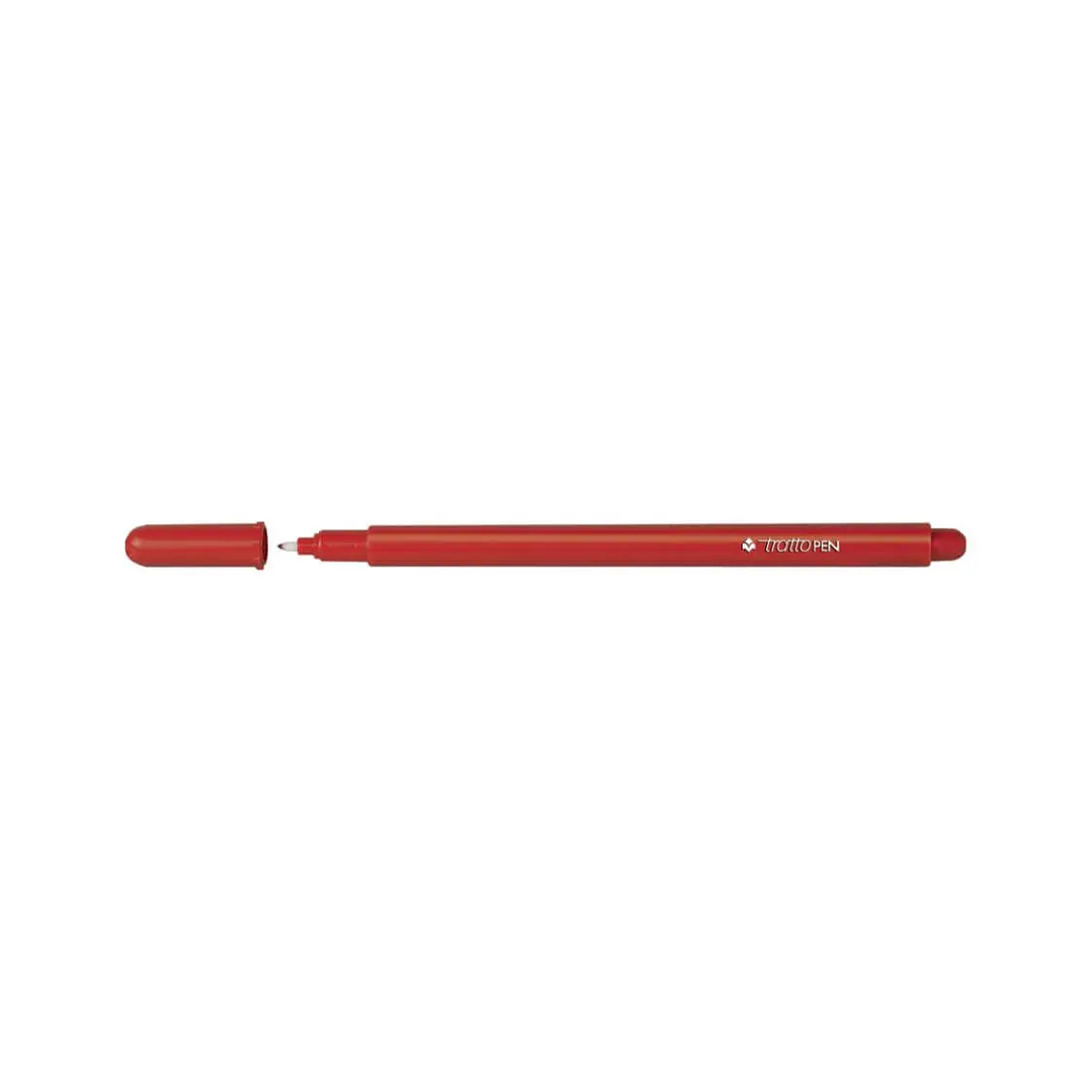 Rotulador Punta Fina sintética 0,5mm Color Rojo 12 unidades 2