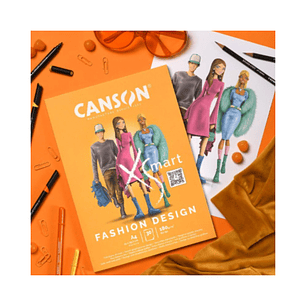 Bloc Canson XSmart Fashion Design A4 30 hojas 180gr.   