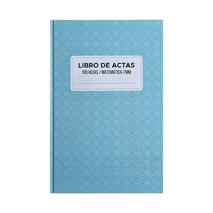 Libro De Actas Motarro Tapa dura 100Hojas 7Mm