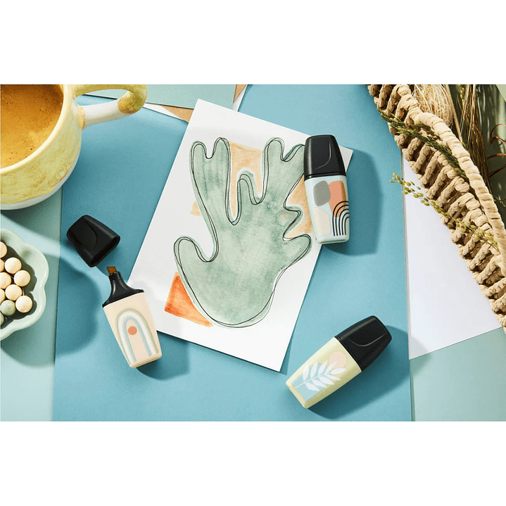 Destacadores Stabilo Boss Mini Nature Vibes 5 Colores 7