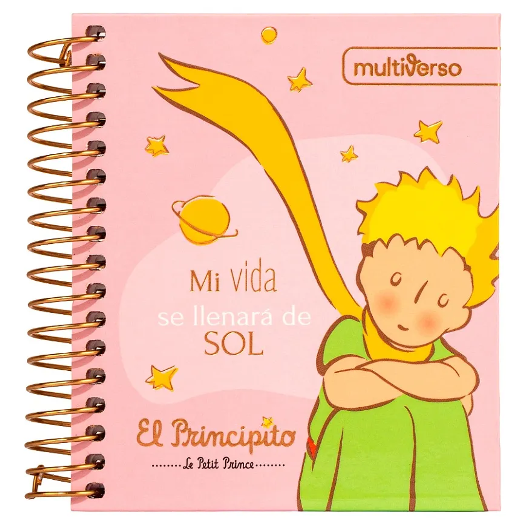 Pack 5 Cuadernos Mini Pocket El Principito 9x11cm 4