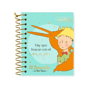 Cuadernos Mini Pocket El Principito 9x11cm 96 hojas