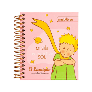 Cuadernos Mini Pocket El Principito 9x11cm 96 hojas