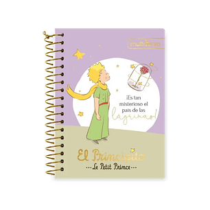Cuadernos Pocket El Principito 100 Hojas 5mm (13,5x15cm)