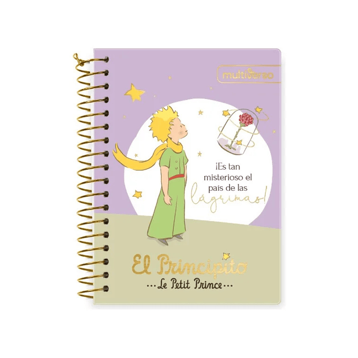 Cuadernos Pocket El Principito 100 Hojas 5mm (13,5x15cm) 2