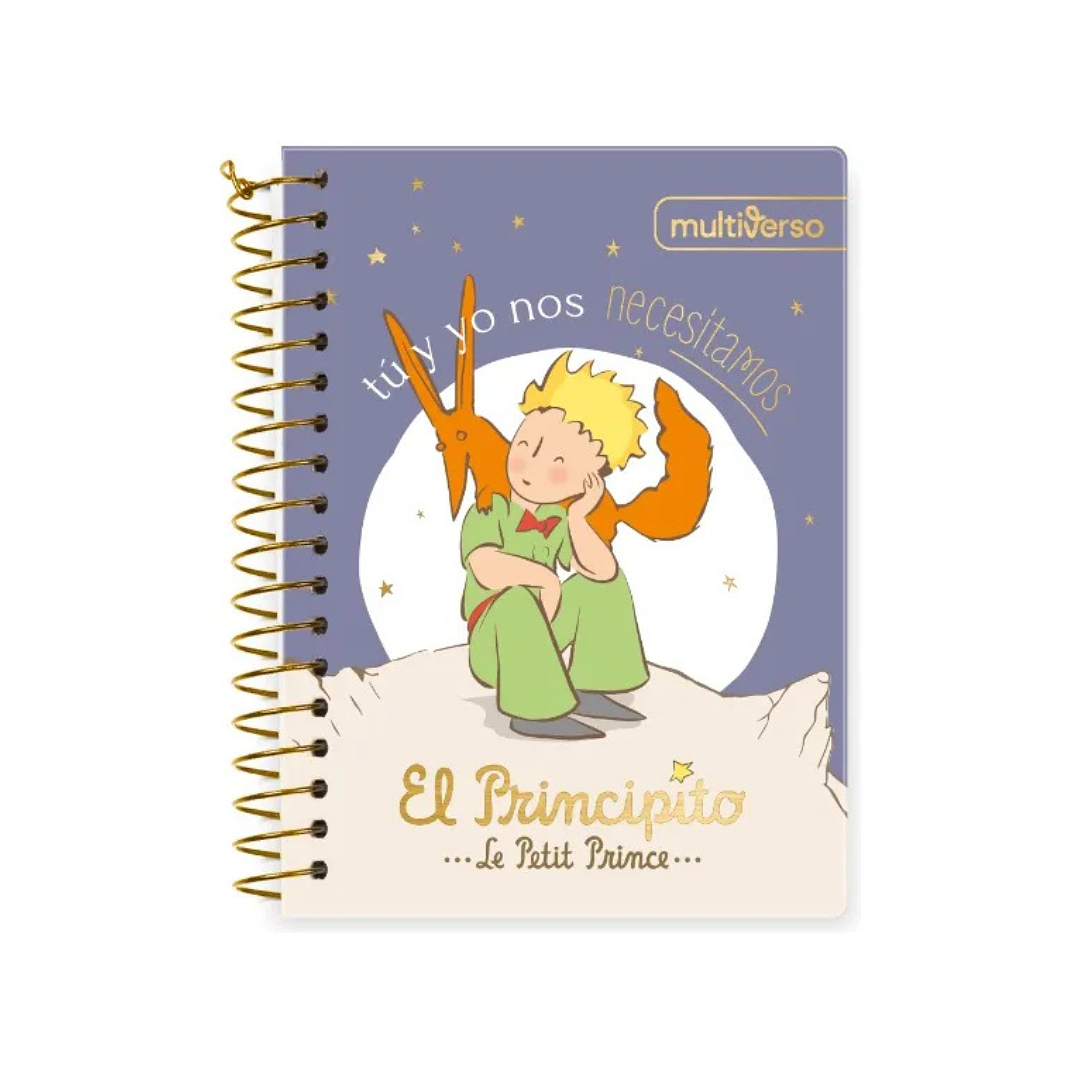 Cuadernos Pocket El Principito 100 Hojas 5mm (13,5x15cm) 3