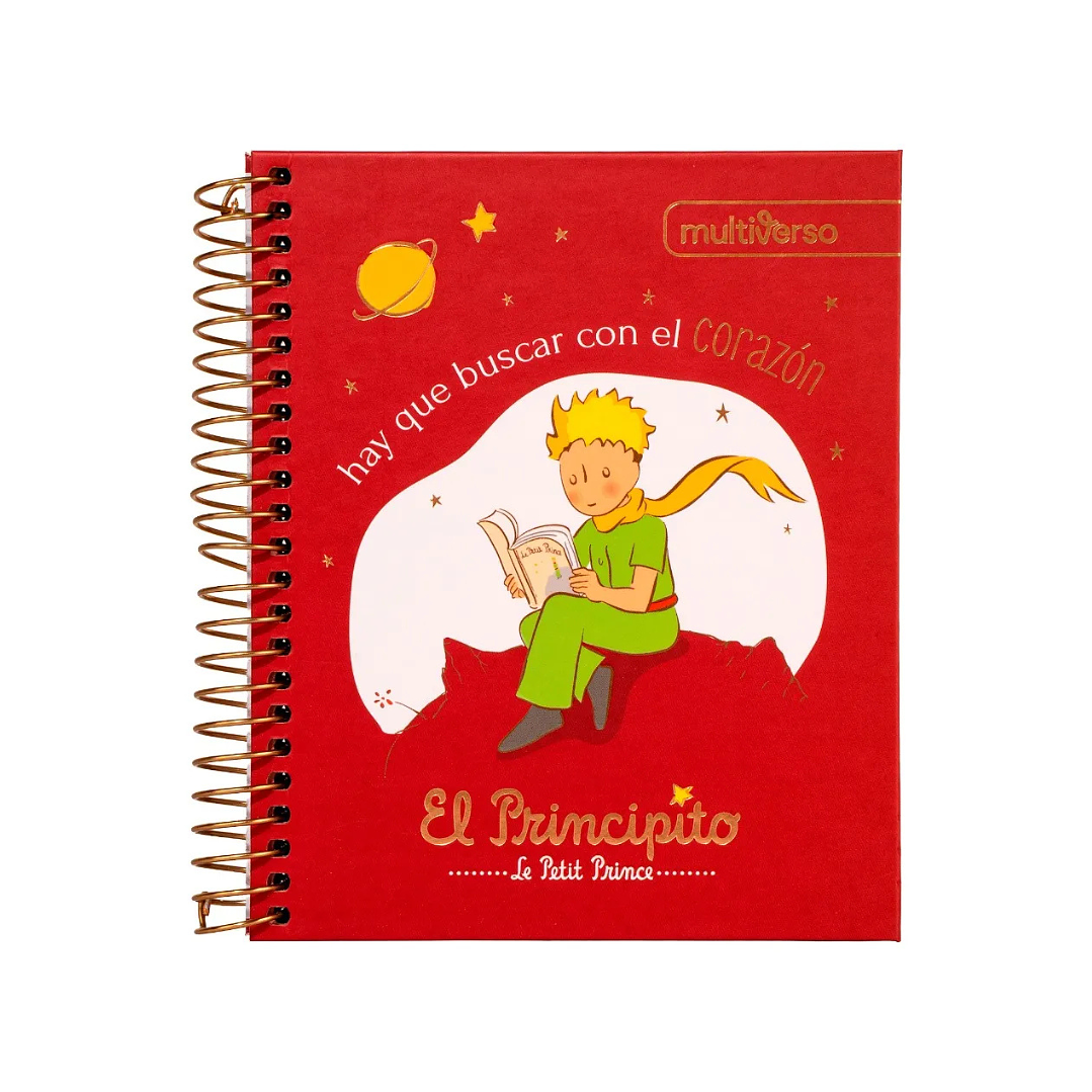 Cuadernos Pocket El Principito 100 Hojas 5mm (13,5x15cm) 4
