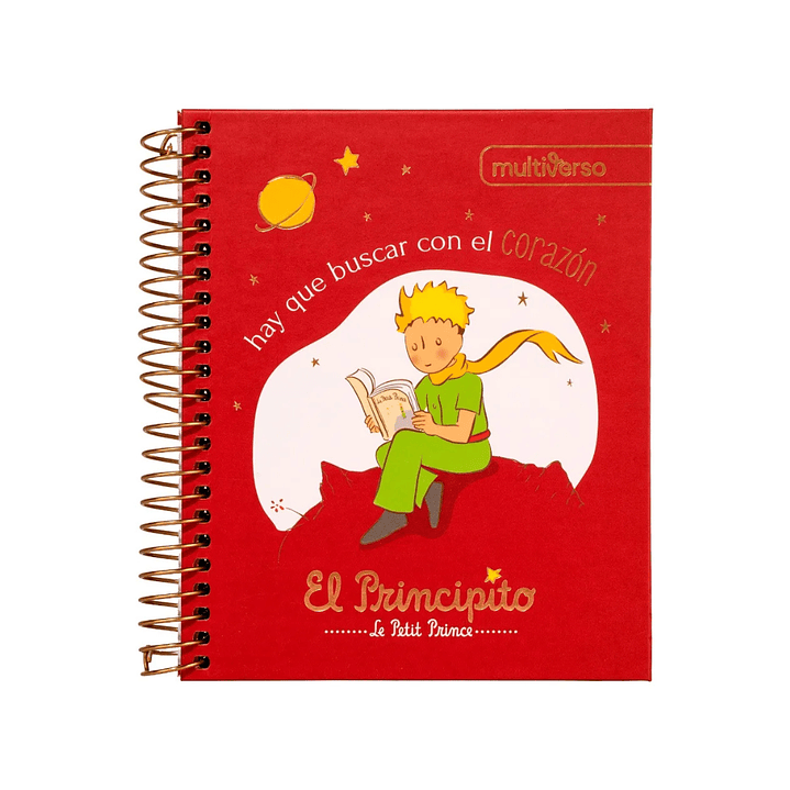Cuadernos Pocket El Principito 100 Hojas 5mm (13,5x15cm) 4